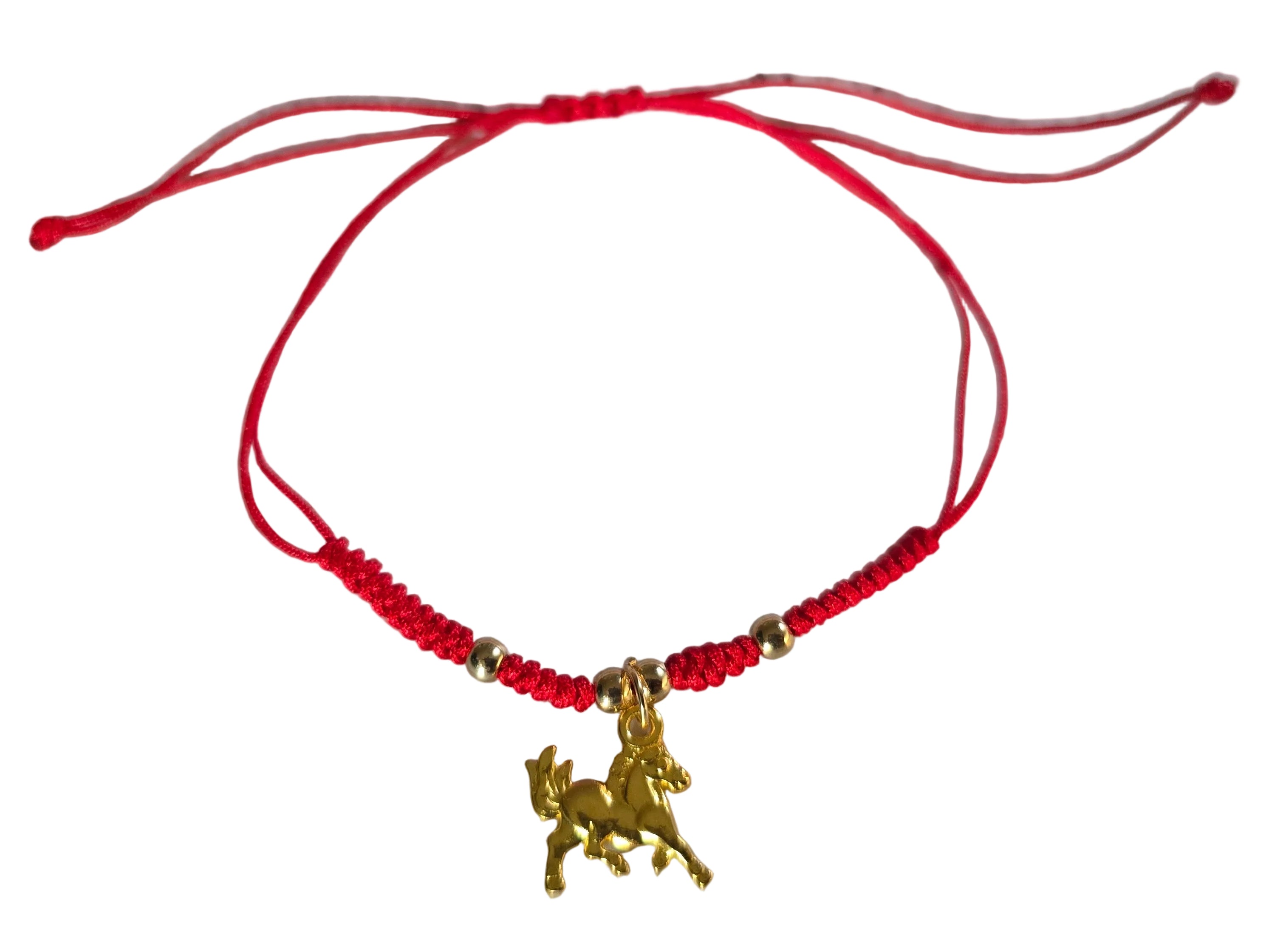 Fire Horse New Year Dangle Bracelet