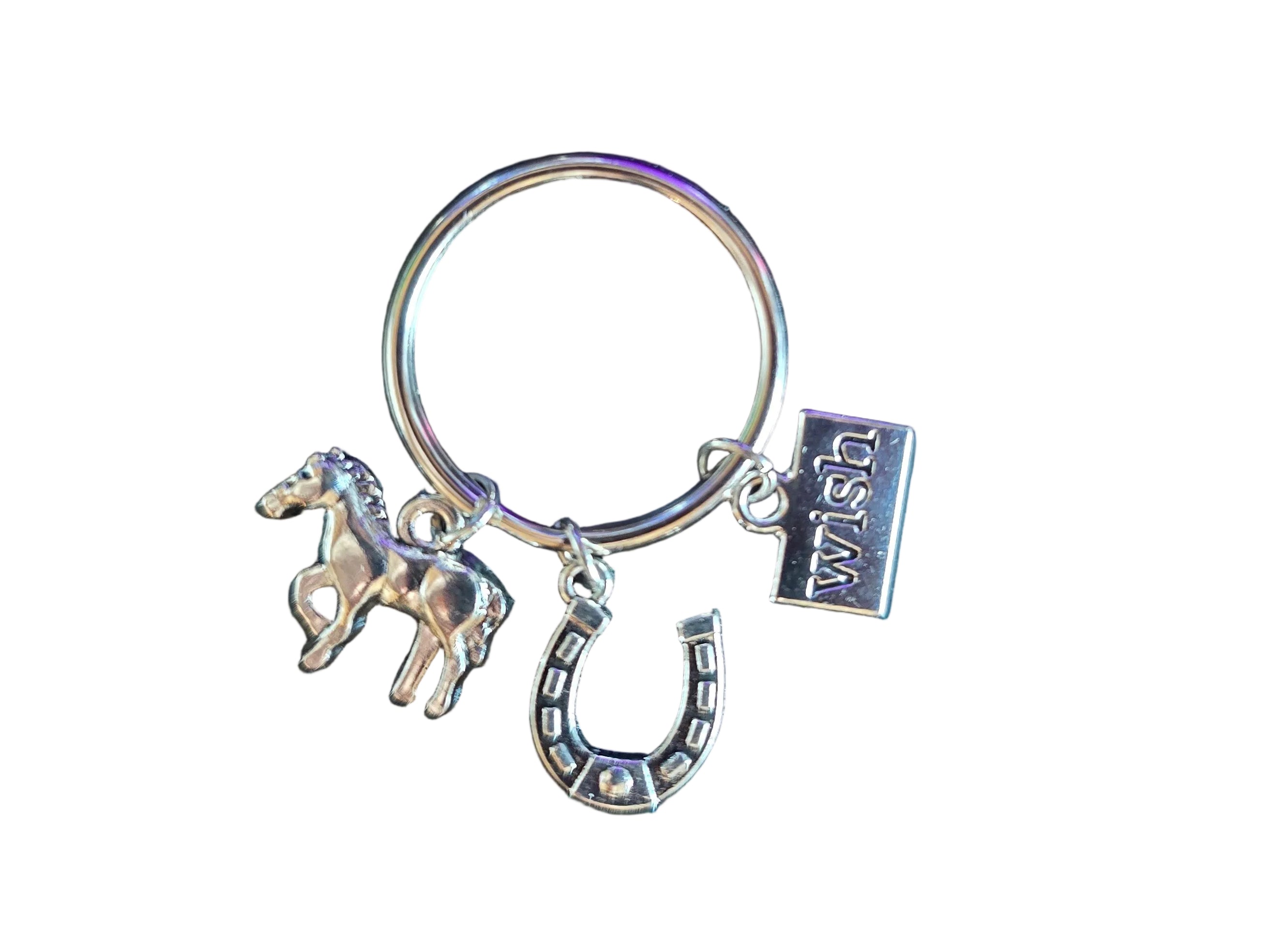 Horse Wishes Keychain