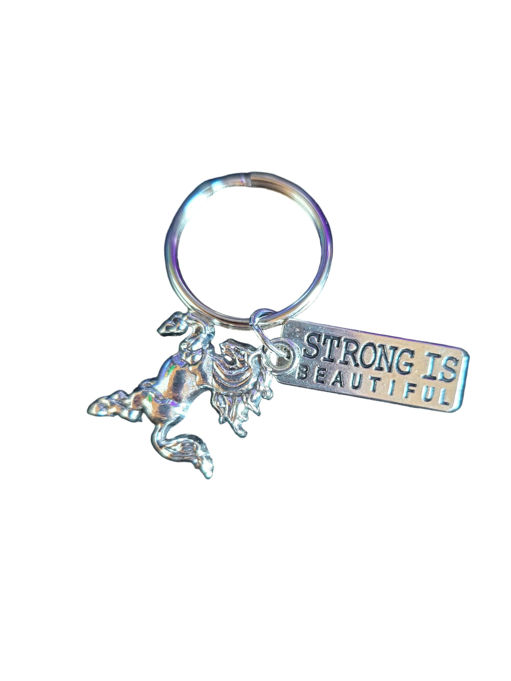 Strong is Beautiful Keychain