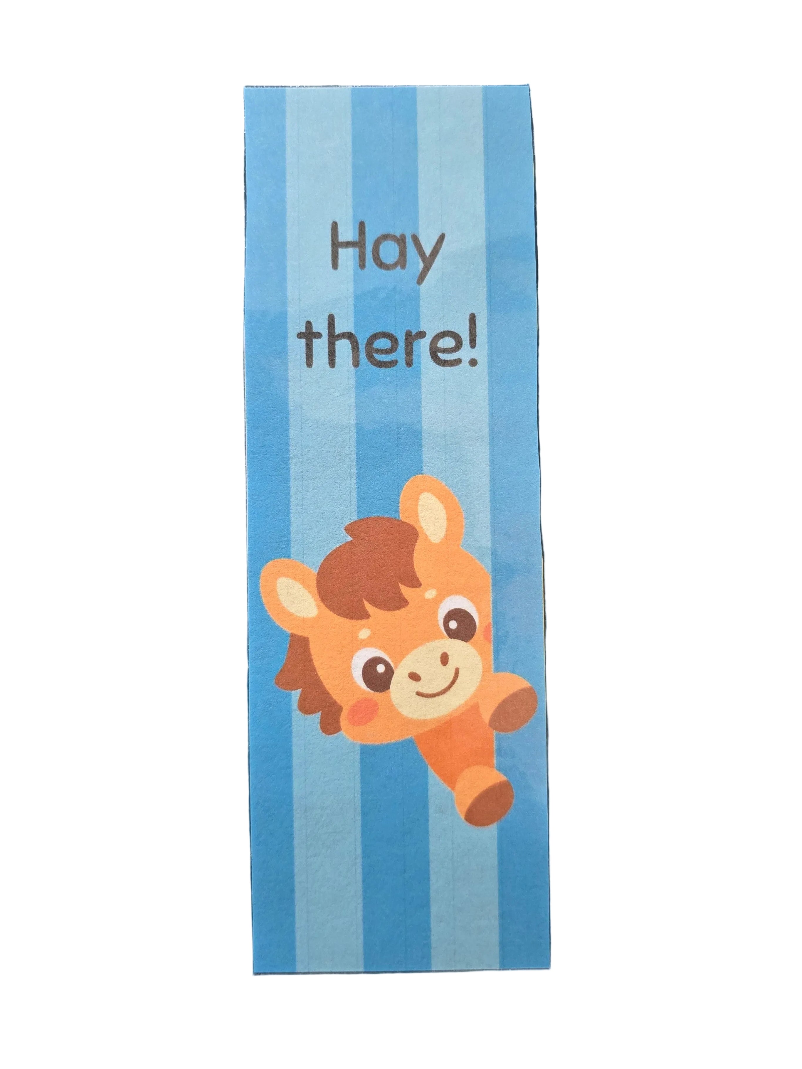 Hay Horse Bookmarks