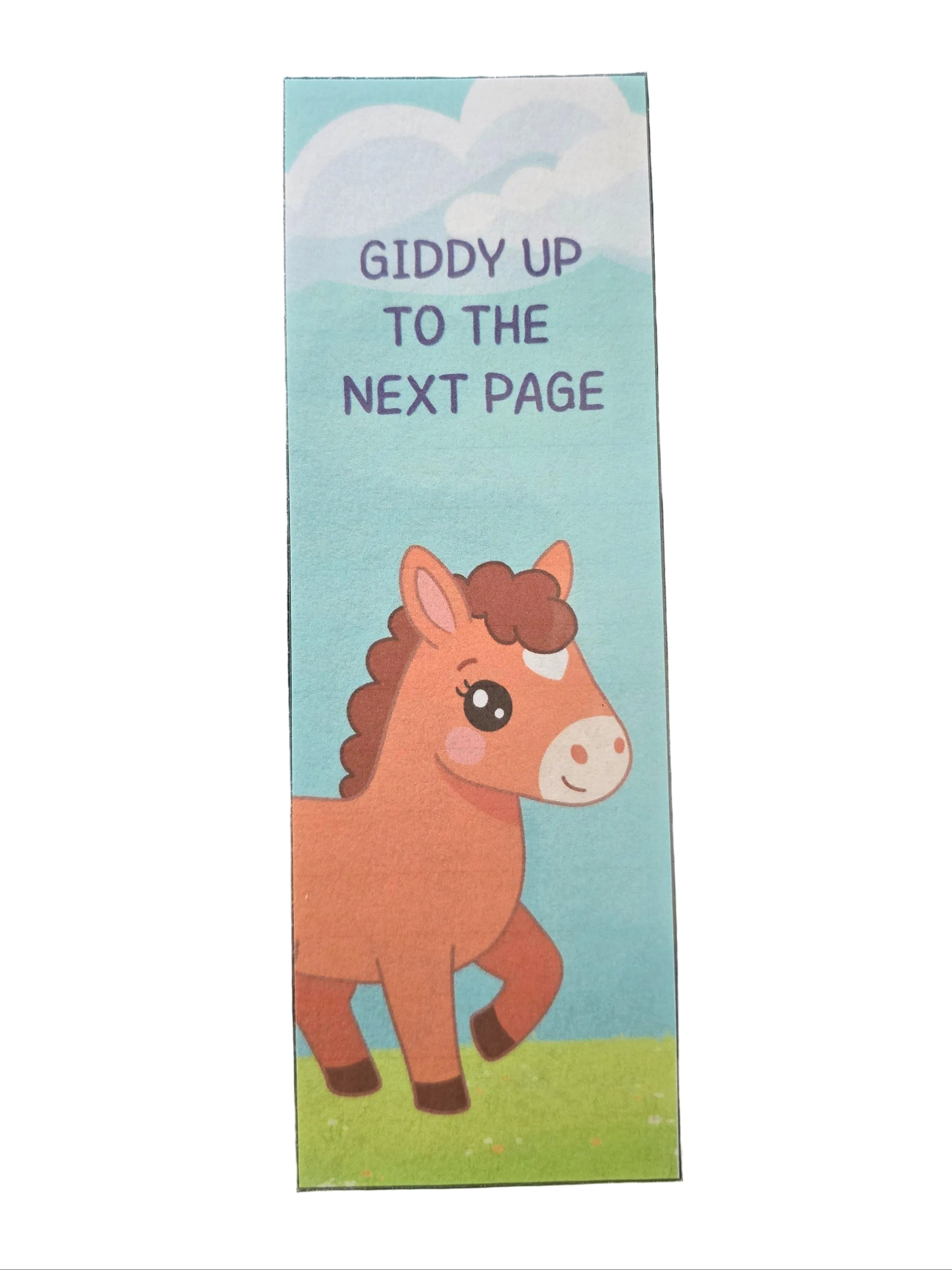 Hay Horse Bookmarks