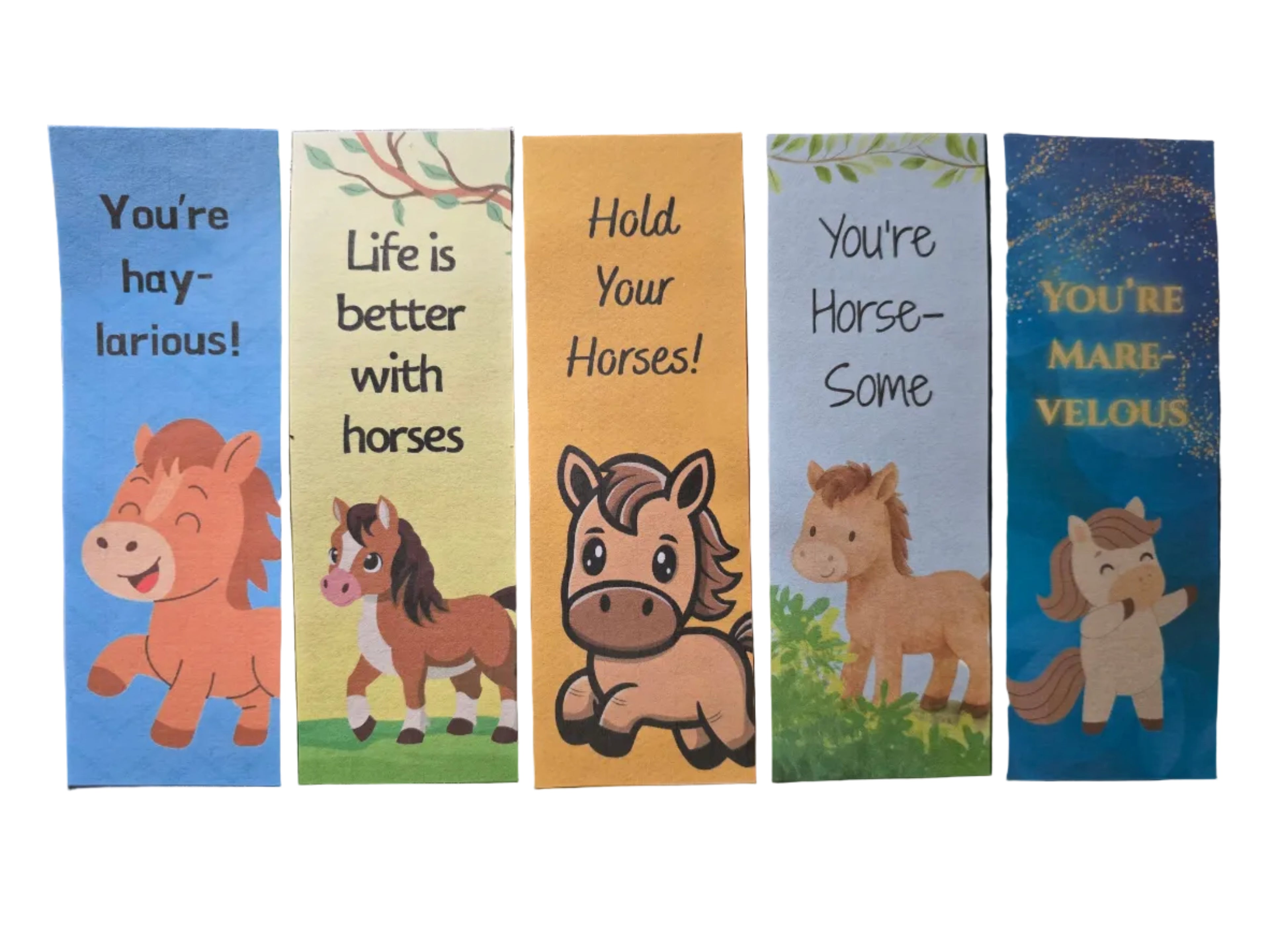Mane Horse Bookmarks