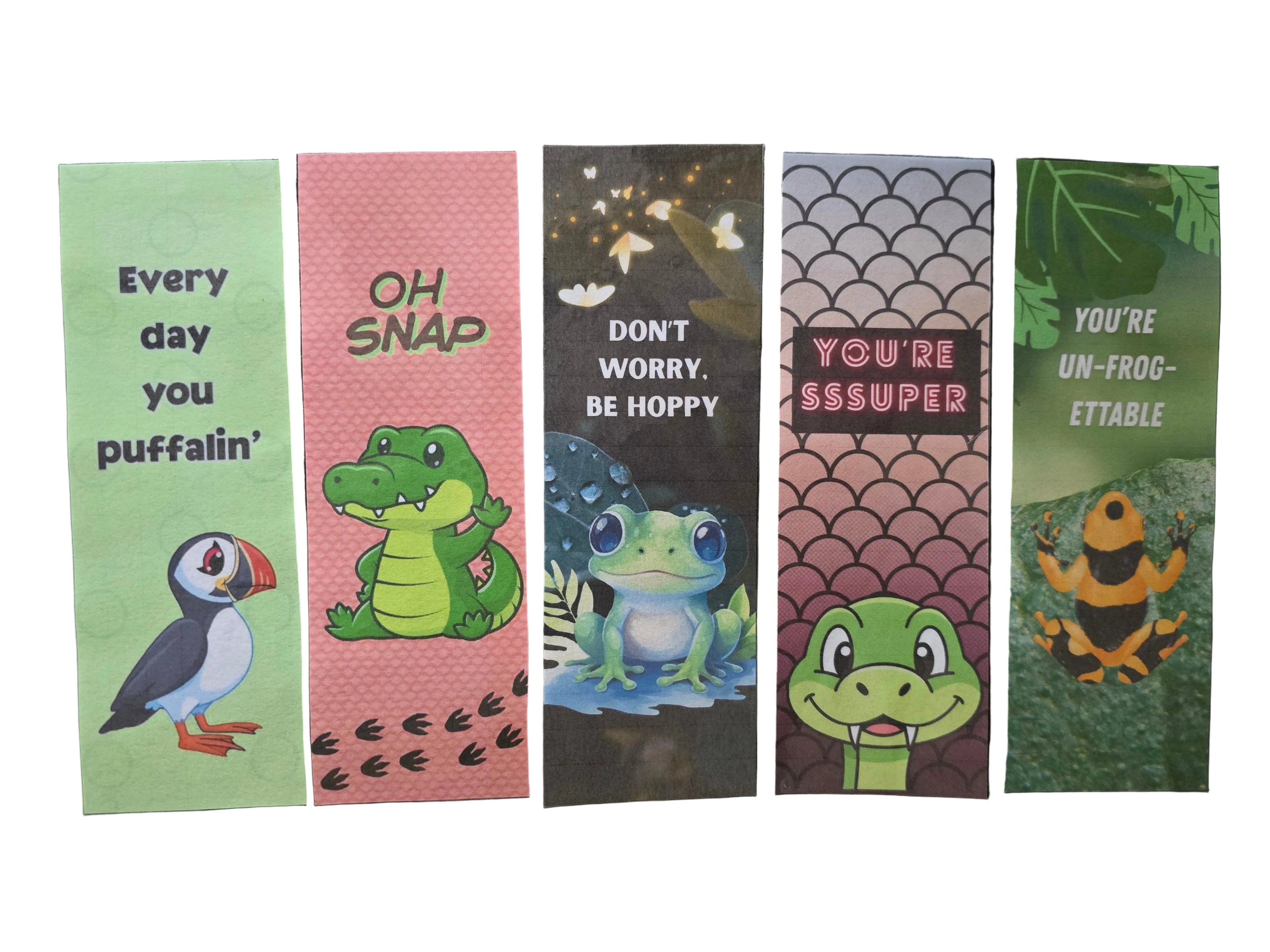 Reptile Bookmarkers