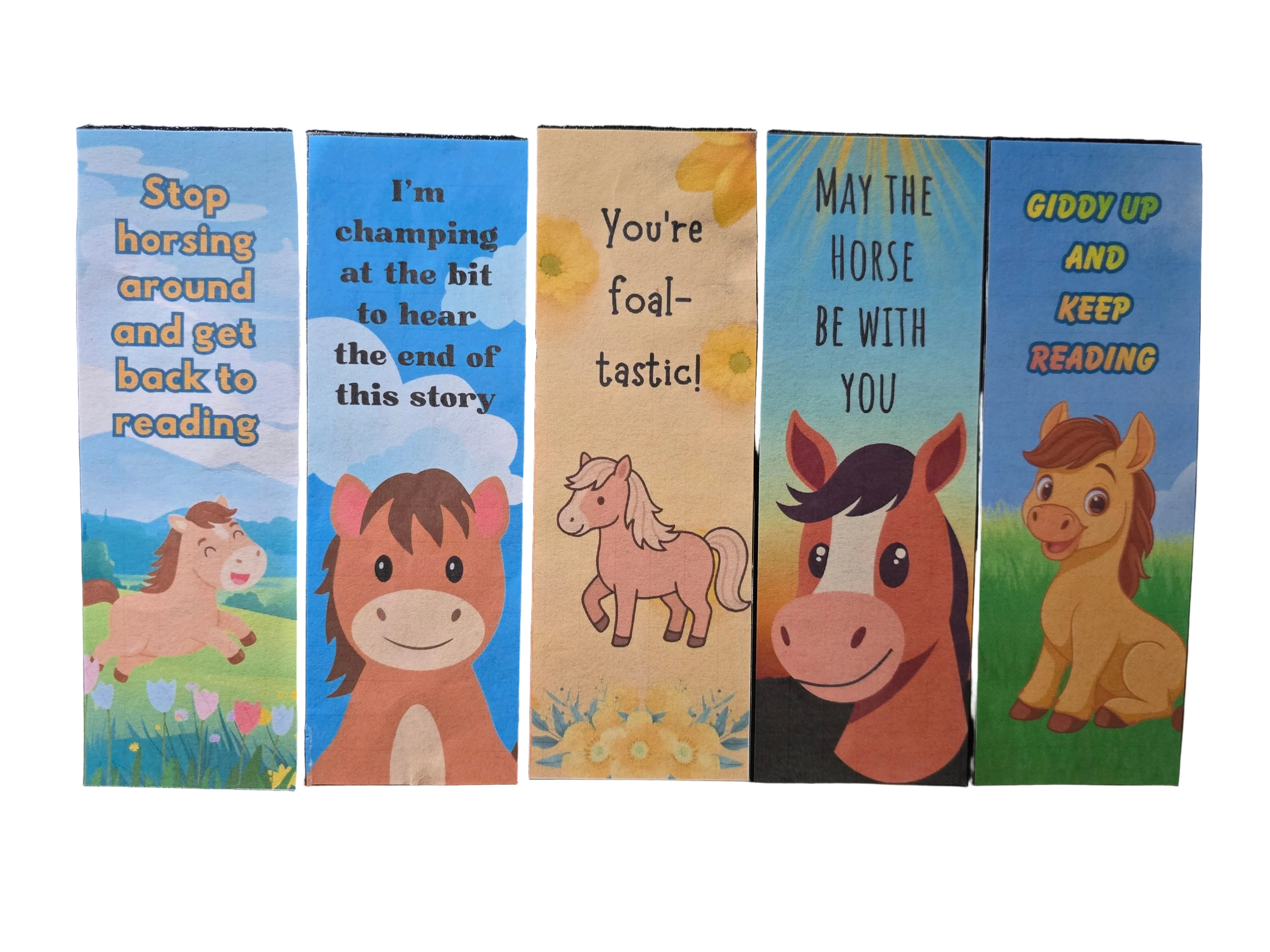Horsing Bookmarks